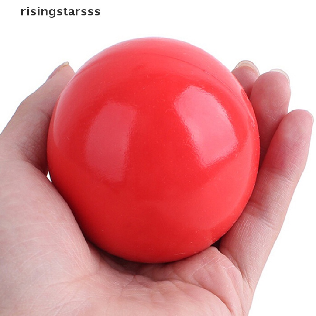 Rsid Span-new Indestructible Solid Rubber Ball Pet cat Dog Training Chew Play Fetch Bite Mainan Jelly