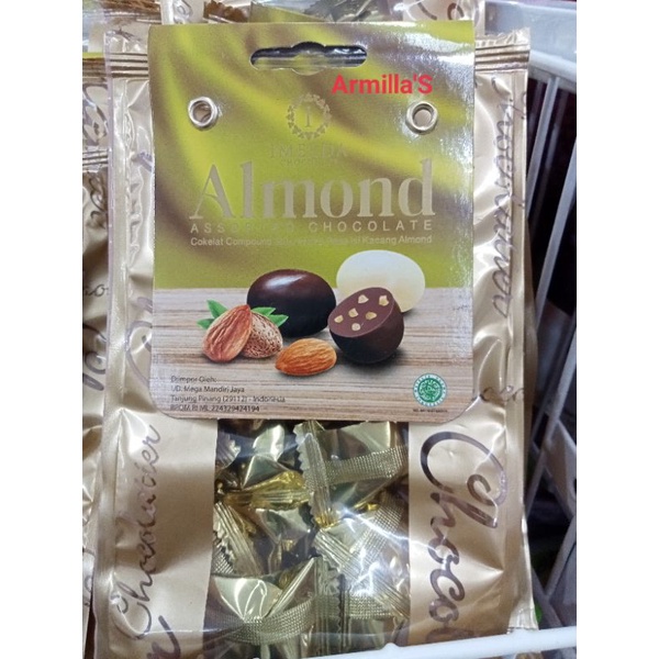 cokelat Imelda/coklat enak/coklat Batam/coklat Malaysia/coklat almond/coklat halal