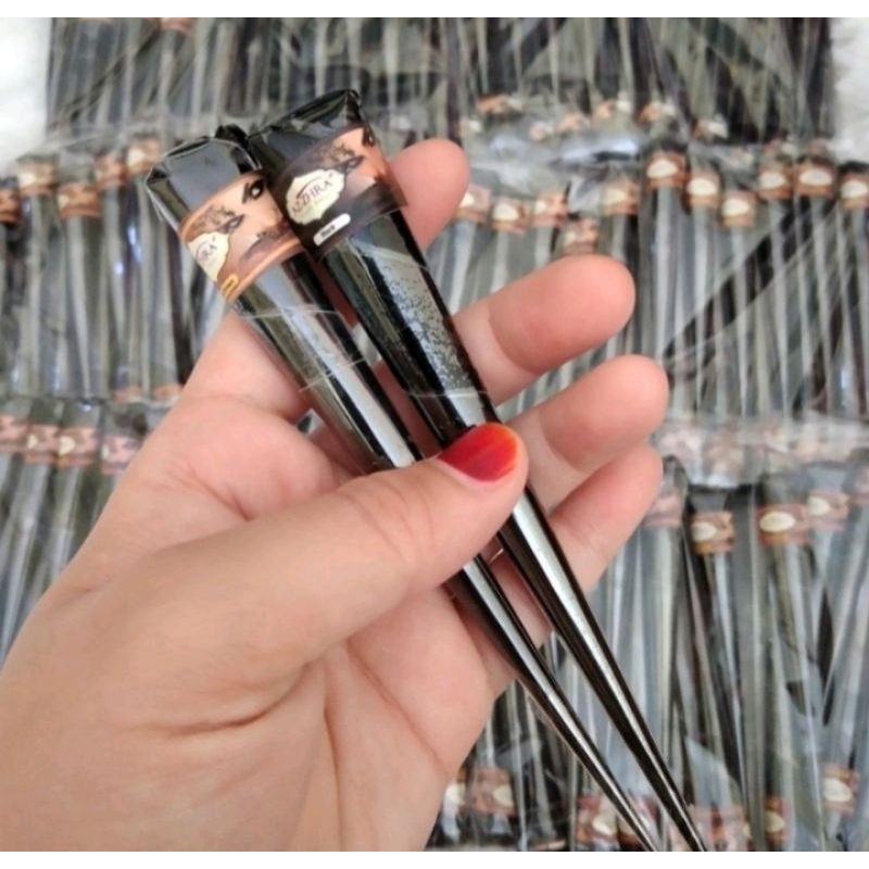 Henna alis AZZHRA/ Henna alis azzhra / Henna alis kekinian / Henna alis Halal (Terlaris) Bisa COD