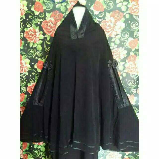 Khimar kardigan temboro