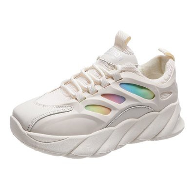[ Import Design ] Sepatu Wanita Sneakers Wanita Import Premium Quality ID126-BEIGE