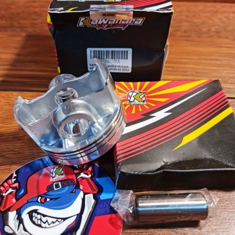 (KAWAHARA) PIN 14 MX VIXION - PISTON SEHER KIT 60MM 63MM 66MM