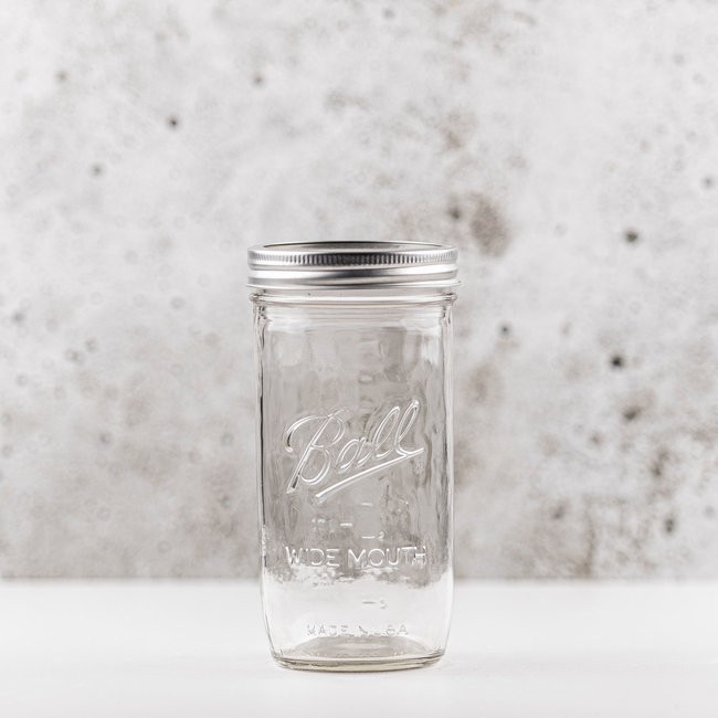 Ball Mason Jar Wide Mouth 710 Ml 24 Oz Toples Makanan Shopee Indonesia