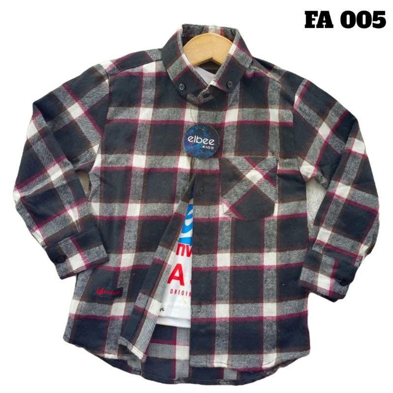 Fashion Anak Kemeja Flannel Flanel Anak Premium (LENGAN PANJANG) usia 1-7 Thn Flanel Anak Kotak Kotak Kemeja Anak Laki Laki Zagzeg Clothing