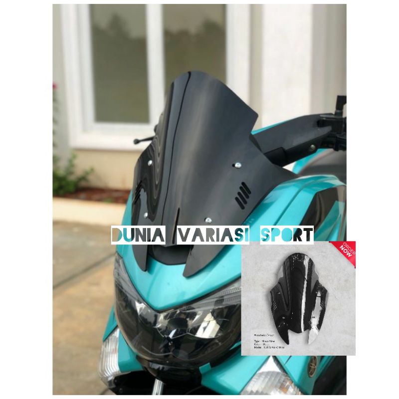 Winshield/ Visor Nmax New 2020-2022/ Nmax Old 2015-2019 Model Ocito/TDR Tameng Kaca Depan Winsil Nmax Bestquality