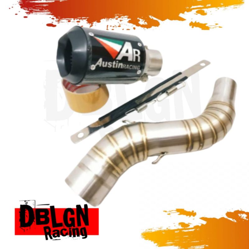 Knalpot AUSTIN RACING cbr150r - cb150r SLIP ON