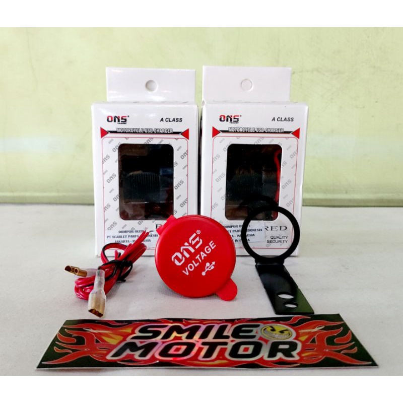 CHARGER USB MOTOR ONS WATERPROOF