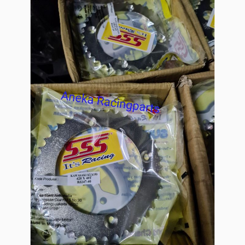 gir belakang klx 150 dtracker 150 sss 39 40 428