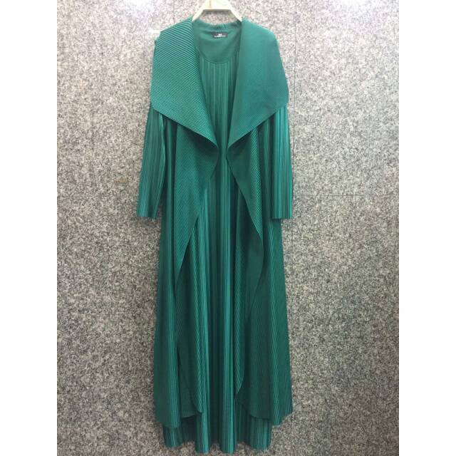 Gamis Rompi Plisket Bangkok Ori