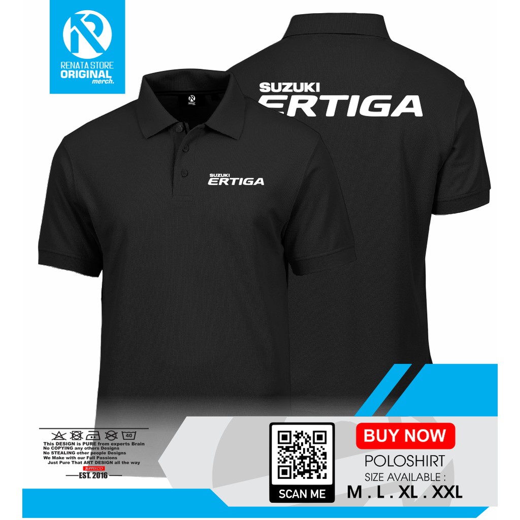 Poloshirt Polo Kaos Baju Kerah SUZUKI ERTIGA ALL NEW TERBARU -RENATA.STORE