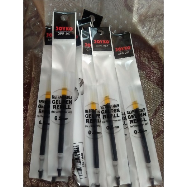 

JOYKO GEL PEN TINTA ISI ULANG JOYKO 265 GP GPR- 267 (1 BUAH)