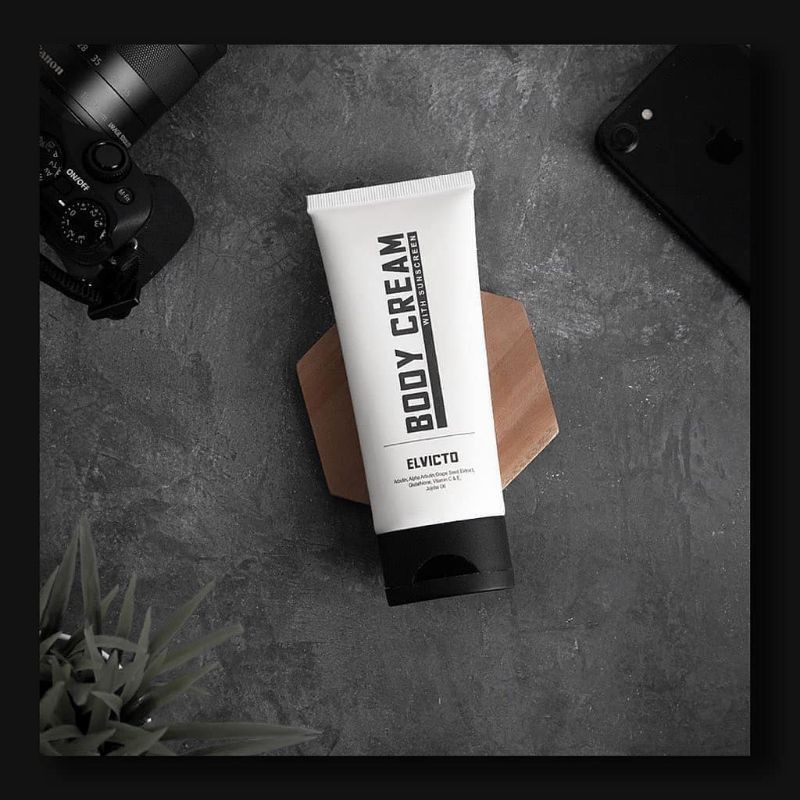 ELVICTO BRIGHTENING BODY CREAM/Lotion Pria/Body Cream Pria