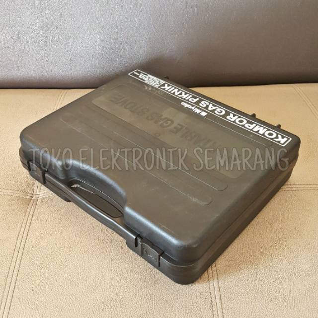 MIYAKO CC 100 dan CC 200 KOMPOR GAS PORTABLE PORTABEL PIKNIK DENGAN KOPER UNTUK TRAVEL MENDAKI