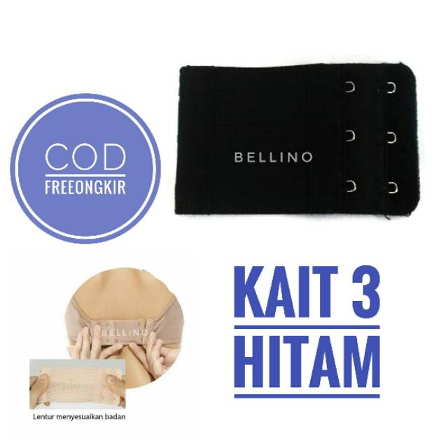 Kait Bra Super Extender Tally Kait Bh Kait 2 Kait 3 Kait Tambahan Bh Pemanjang Lingkar Dada Pada Bra