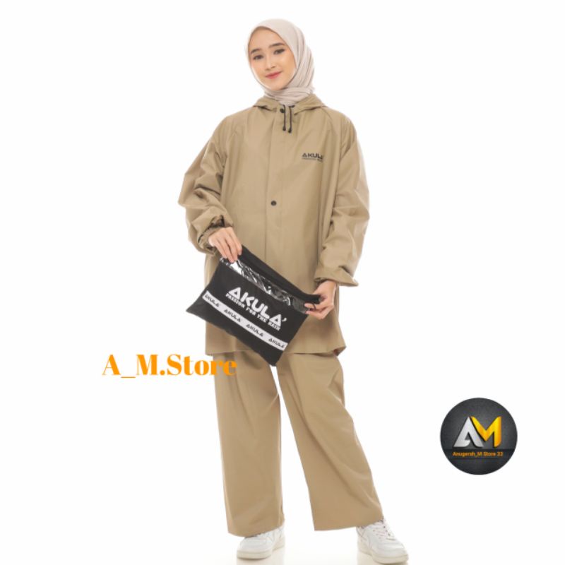 JAS HUJAN !!! MANTOL RAINCOAT, ANTI REMBES PRIA WANITA KUALITAS TERBAIK BY AKULA