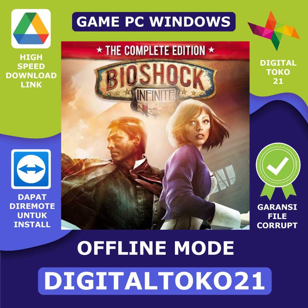 Jual BioShock Infinite Complete Edition + ALL DLC Game PC | Shopee ...