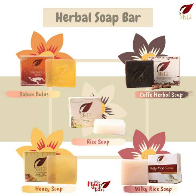 TERLARISSS Herbal soap SR12 skin care / sabun herbal SR12