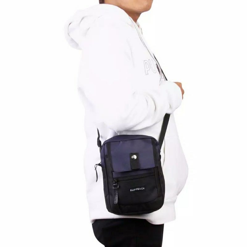 Cuci Gudang Tas Selempang Pria Original Buffback Slingbag Pria Wanita Terbaru Tas Slempang Casual Pr