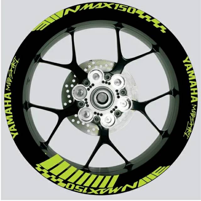 10+ Ide Stiker Velg Motor Nmax