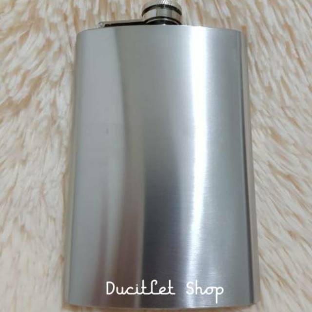 Hip Flask Arak/Tempat Minuman Alkohol Oz/Botol Kaleng Wisky Stainless