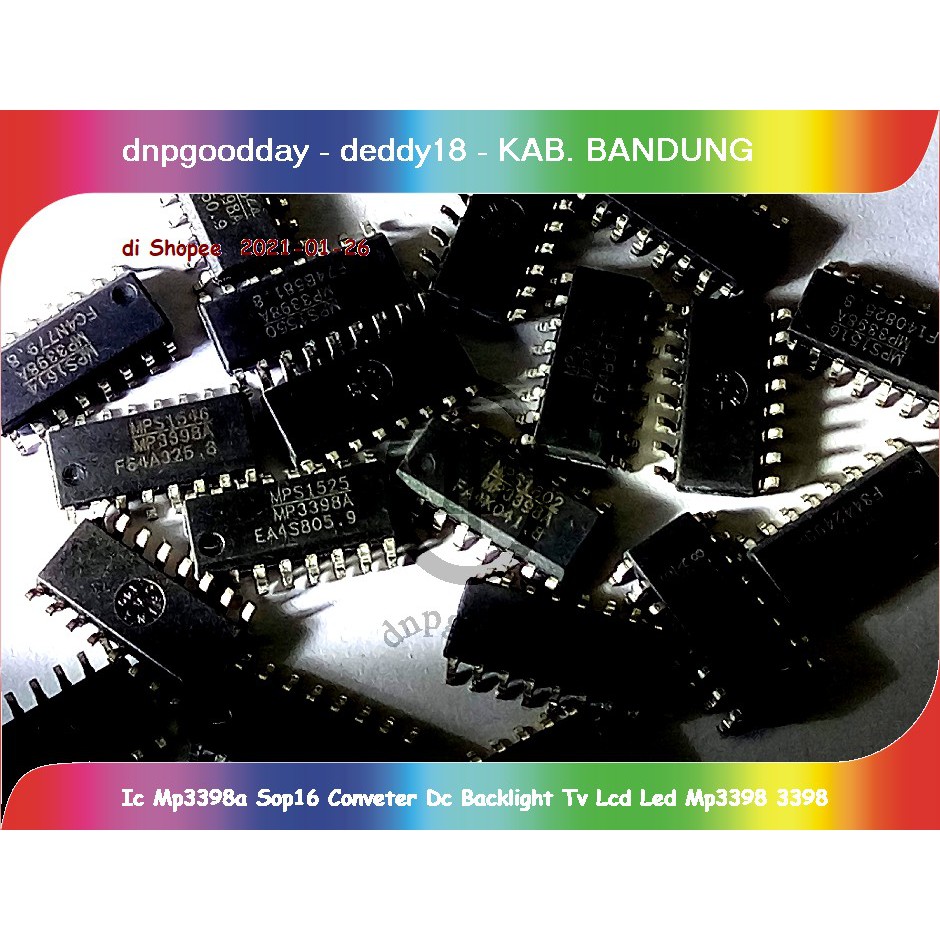 YC22 Ic Mp3398a Sop16 Conveter Dc Backlight Tv Lcd Led Mp3398 3398