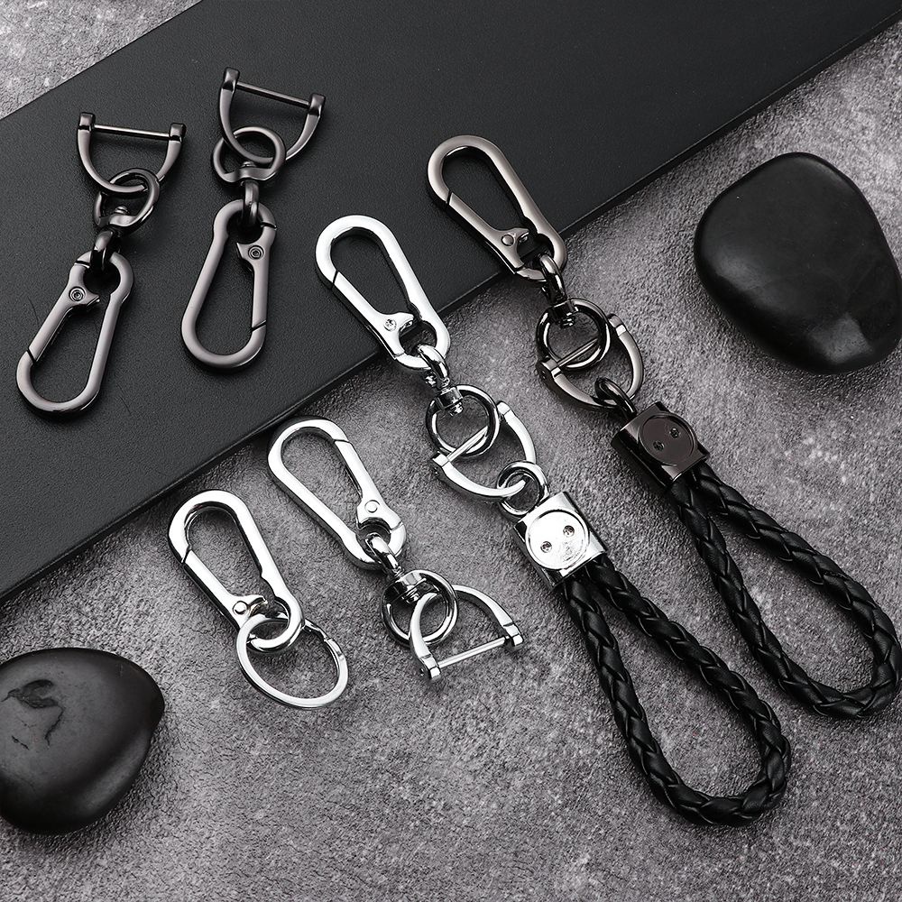 TOP Outdoor Keychain Tool Metal Camping Keys Chain Car Keyring Key Ring Accessories Multistyles EDC Horseshoe Buckle Creative Buckle Holder