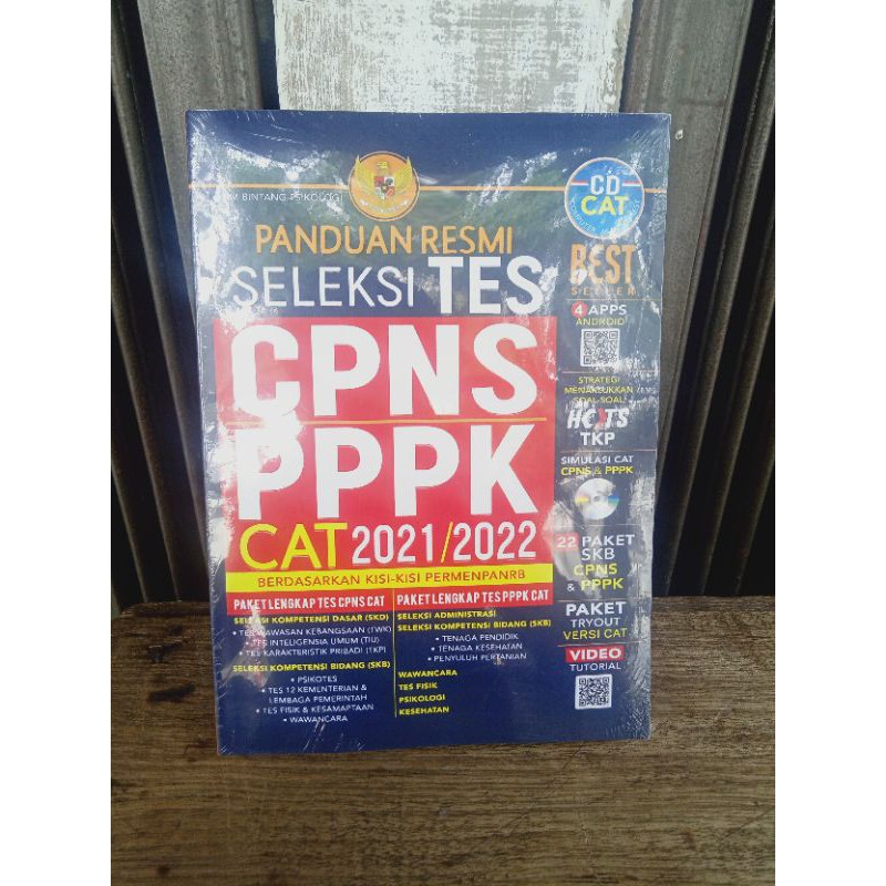 BUKU PANDUAN RESMI SELEKSI TES CPNS PPPK CAT 2021/2022 + CD
