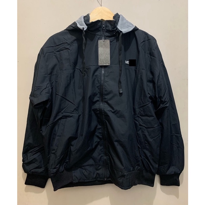 Jaket Sweater BolBal Bolak Balik 2in1 Parasut x Fleece Waterproof