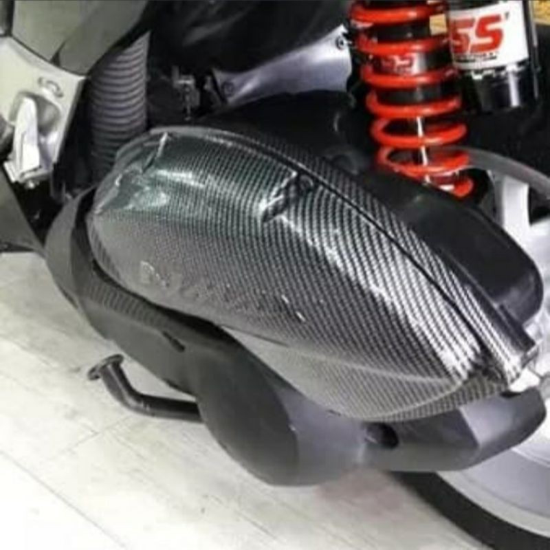 Cover Tutup Filter Carbon Yamaha Nmax 2015 - 2019