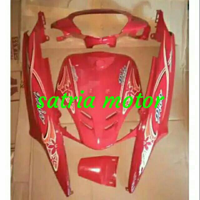 full body halus mio sporty merah