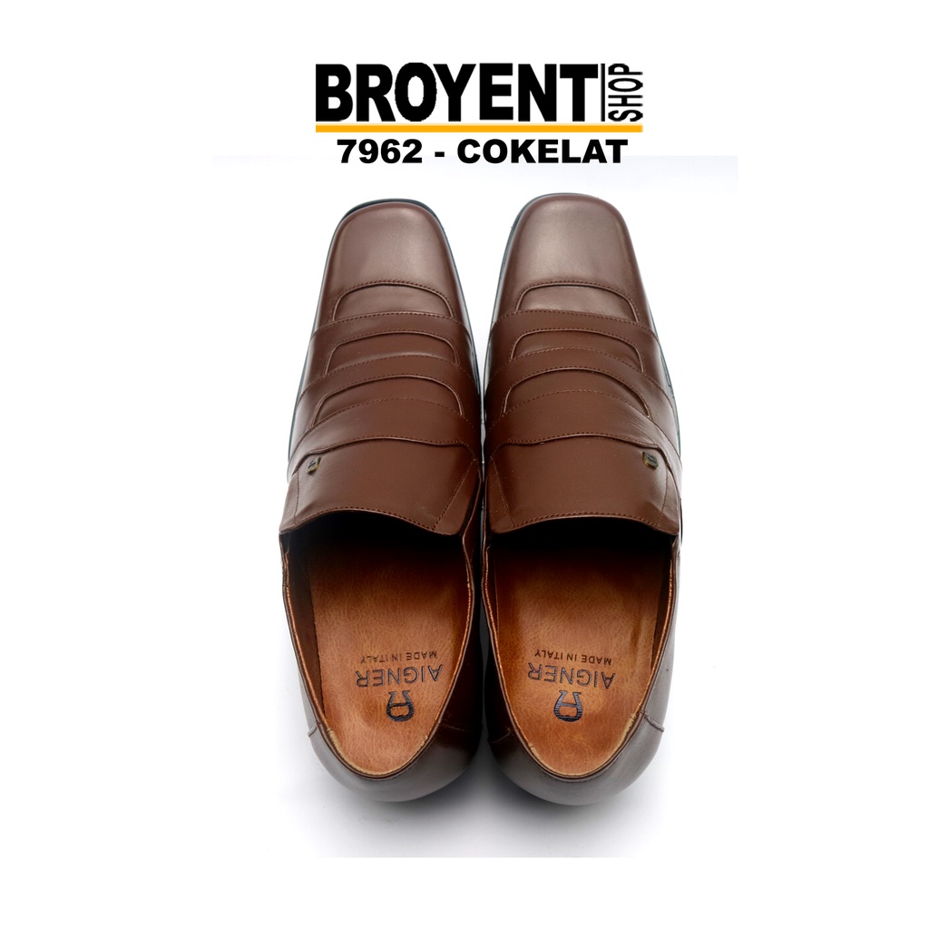 Sepatu pantofel Pria Kulit Asli 7962