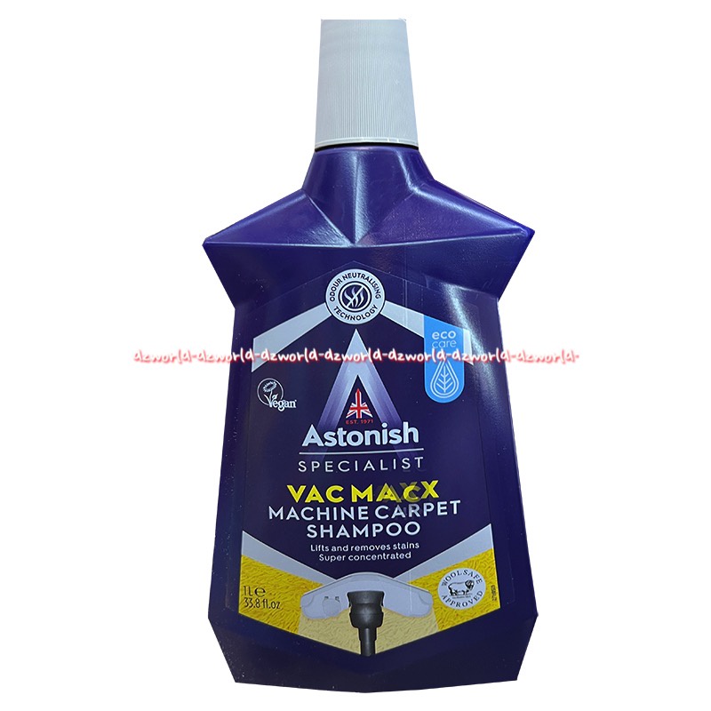 Astonish Vac Max Machine Carpet Shampoo 750ml Cairan Pembersih Karpet Untuk Vacum Cleaner Astonis Vac Macx