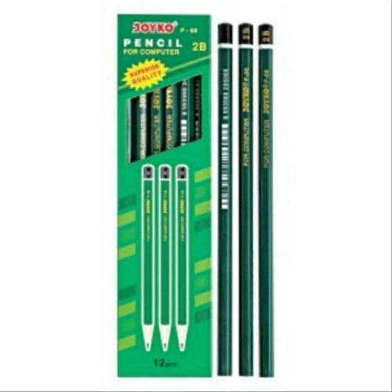 

Pensil 2B Joyko Hijau P88