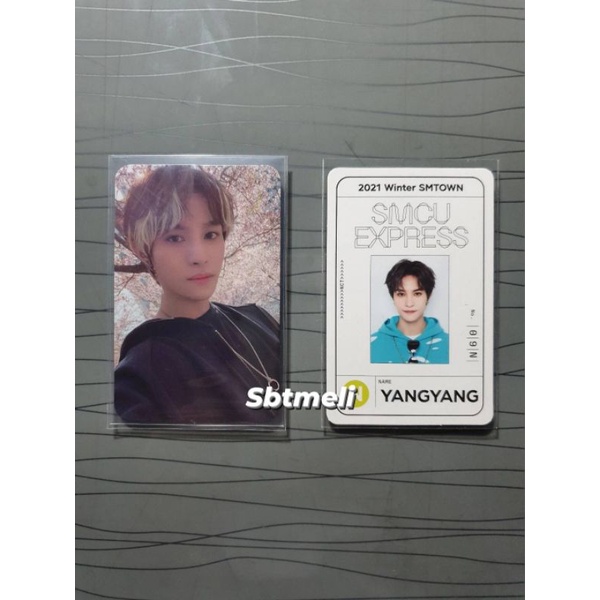 

Wayv Yangyang awaken the world (world ver) + smcu passcard