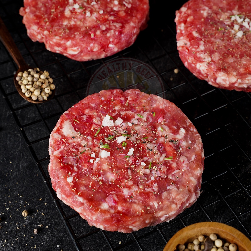 

Healthy Beef - Burger Patty Daging Sapi Australia 600gr