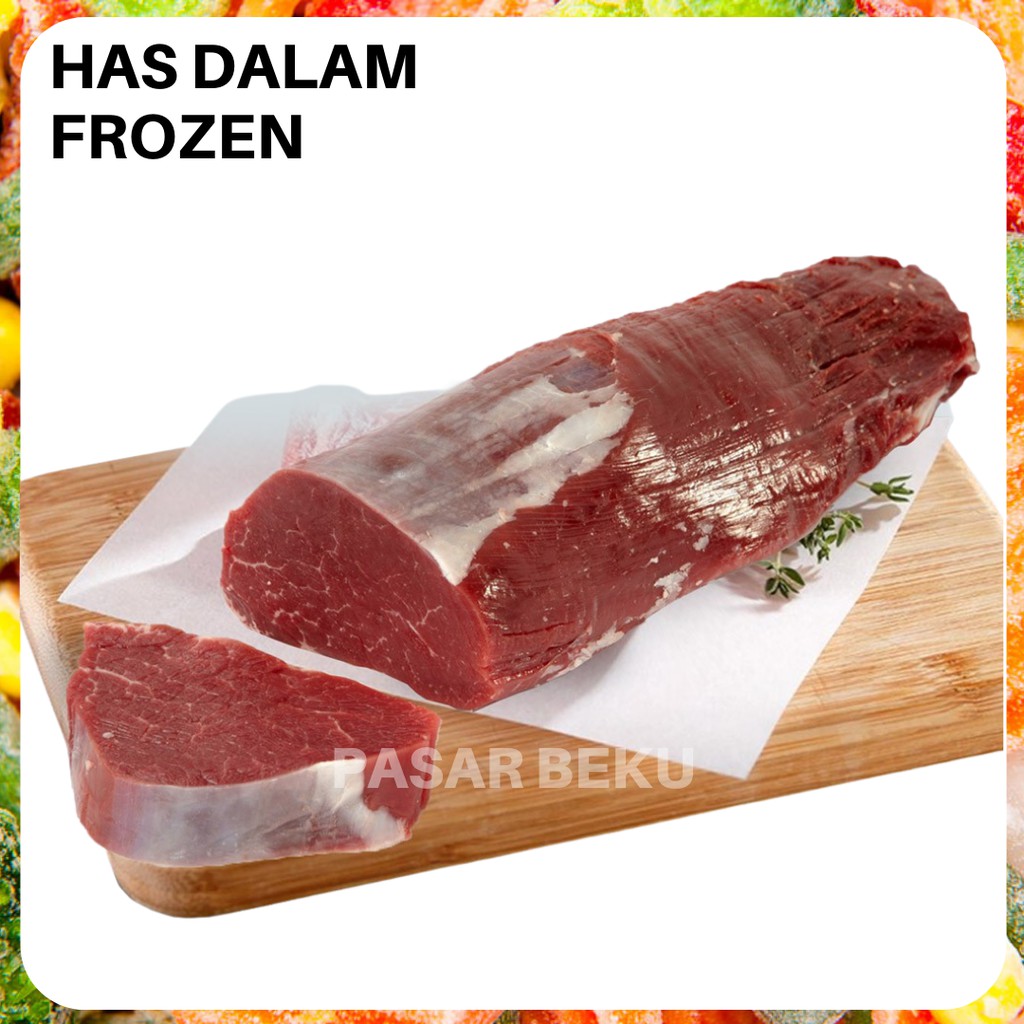 

Has Dalam Frozen 250gr Daging Steak Tenderloin Beef Beku Padang