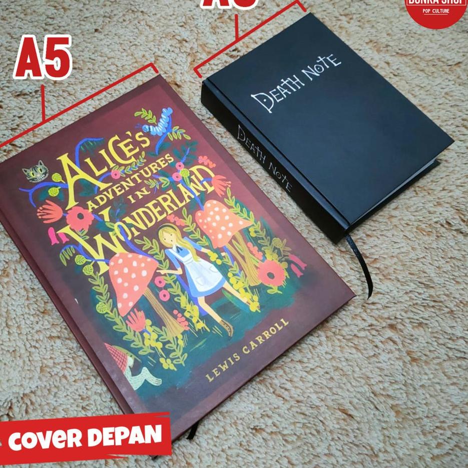 

QN123 Note Book Anime Death Note Hardcover Buku Tulis Catatan Note Agenda Planner Promo Besar-Besaran 2020