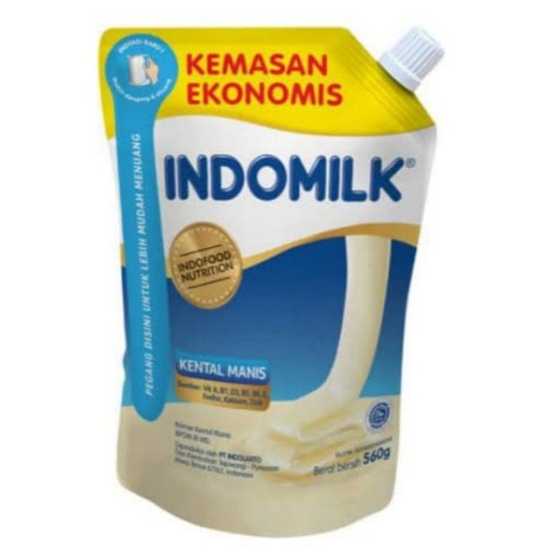 susu kental manis putih pouch 545gr kemasan ekonomis