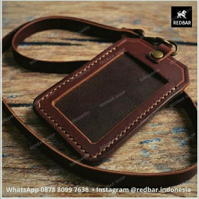 

Office & Stationery | Document Organizer | Custom Lanyard Sarung Cover Id Card Kulit | Best Seller