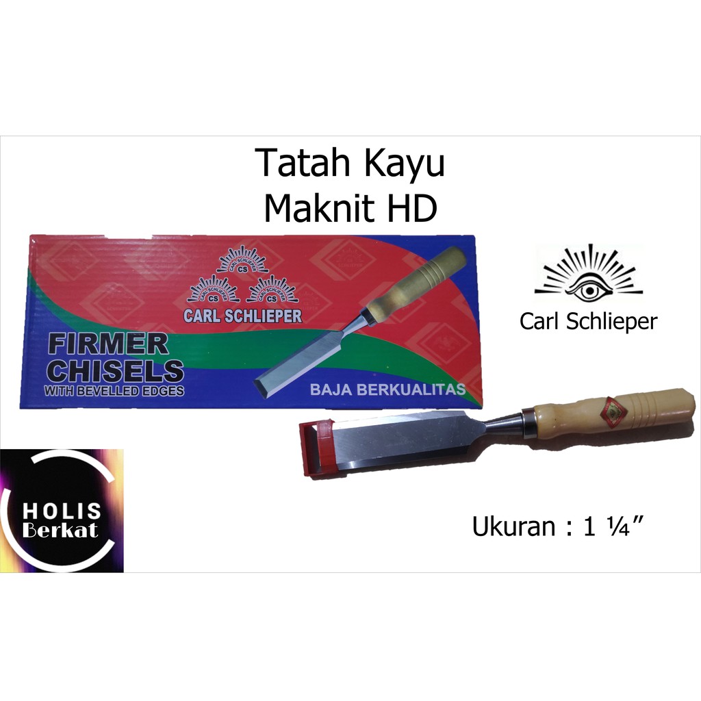 Tatah Kayu Maknit HD 1 1/4&quot; Carl Schlieper