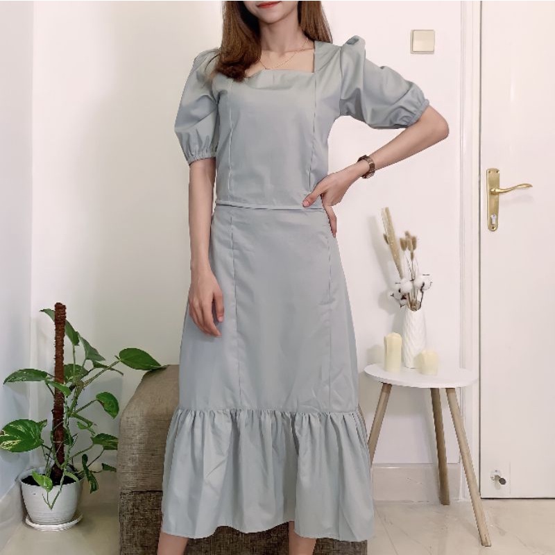 CassiaSetDressSageGreen