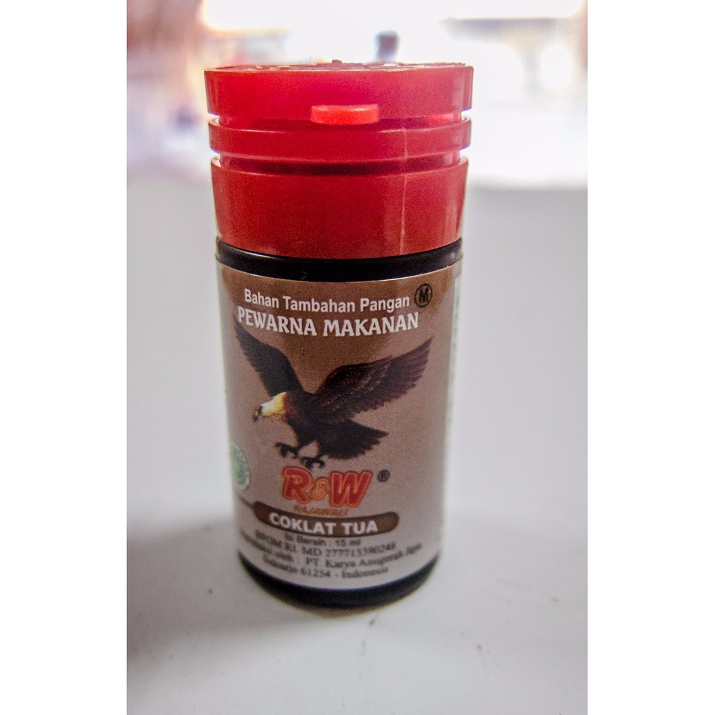 

R W Pewarna Pangan Coklat Tua Dark Chocolate 15 cc