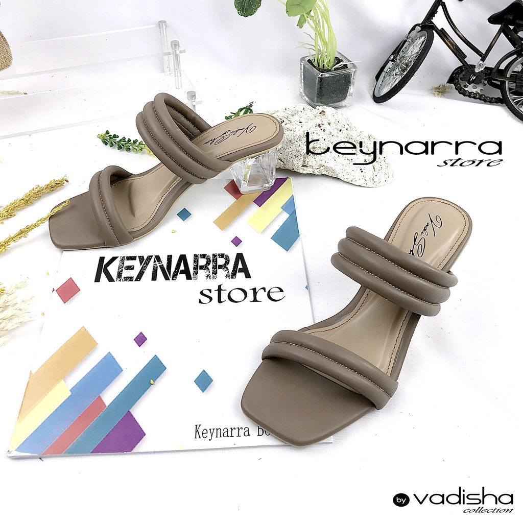 keynarra Sendal Wanita queen Heels Kaca 5 cm RN-14 LT