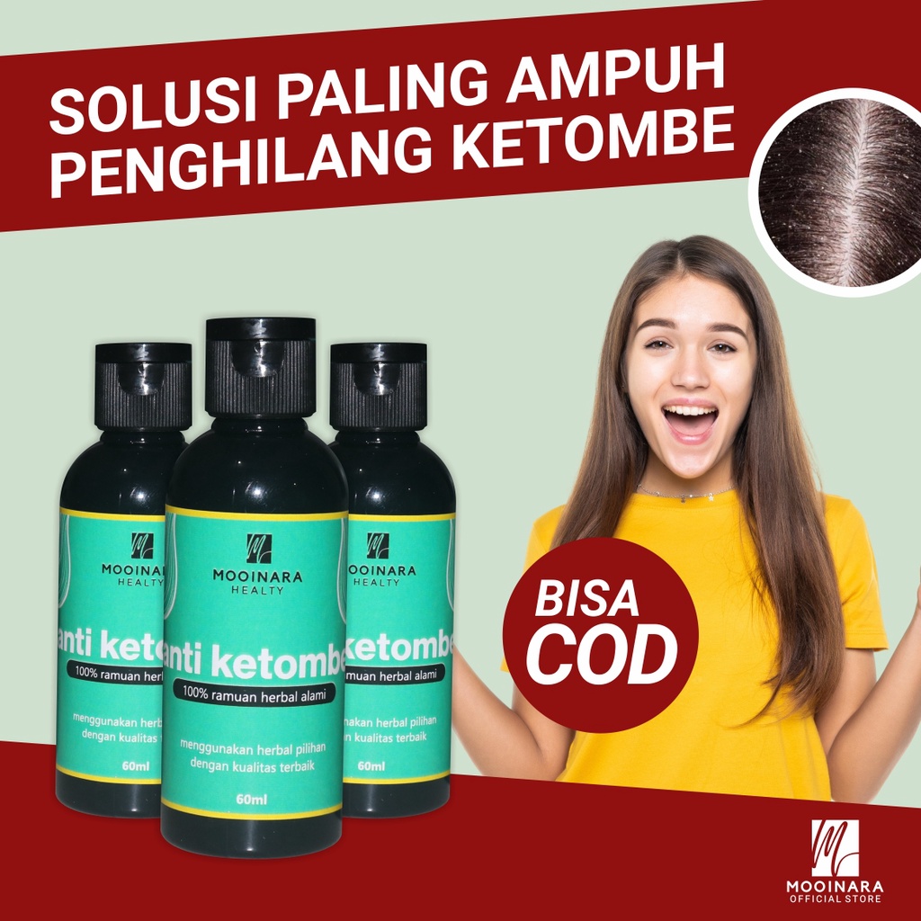Obat Ketombe Rambut Rontok Anti Dandruff Penghilang Ketombe Ampuh VITAMIN ANTI KETOMBE