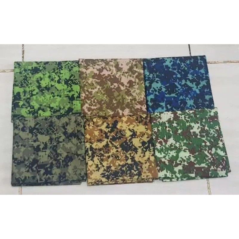 Masker Motor Baff Army Multifungsi Random Motif