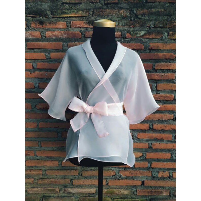 Iris outer - Outer Organza - Cardigan Organza - Outer Kondangan - Outer Organza Premium