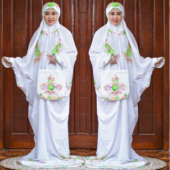 Mukena Batik Lajur Lukis
