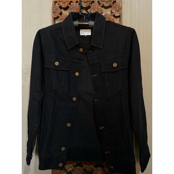 PRELOVED Canvas Suede Trucker Jacket (by Male.id now heymale.id)