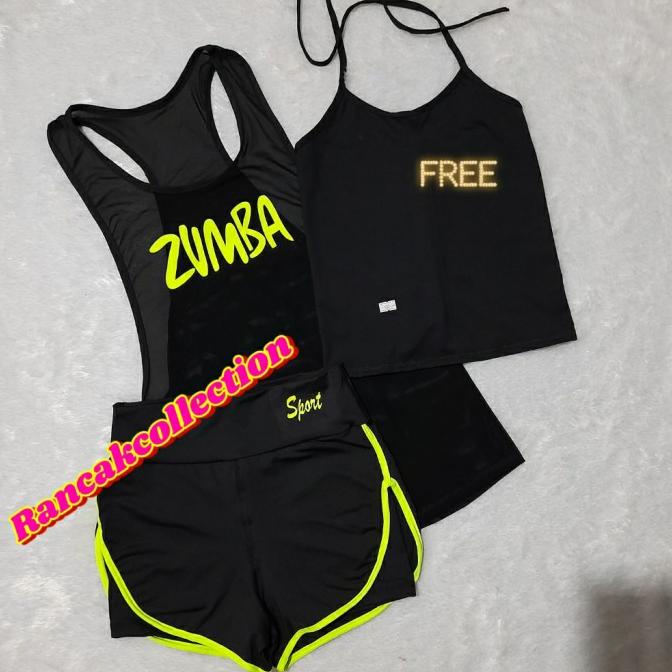 STELAN BAJU SENAM YUKENSI ZUMBA+ INNER