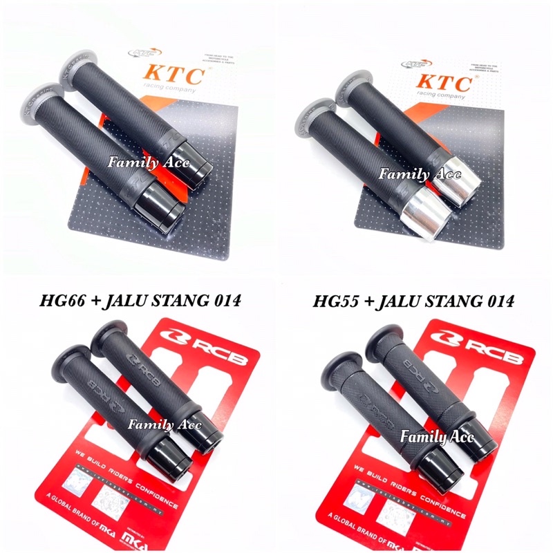 PAKET HANDGRIP SARUNG GAS RCB HG55 HG66 KTC BULU PLUS JALU STANG PCX / JALU STANG 014 UNIVERSAL GRIP RCB MOTOR NMAX N-MAX NEW AEROX PCX ADV LEXI VARIO 150 VARIO 160 VARIO 125 150 SCOOPY NEW BEAT NEW MIO FINO MIO J XEON NINJA CBR250RR